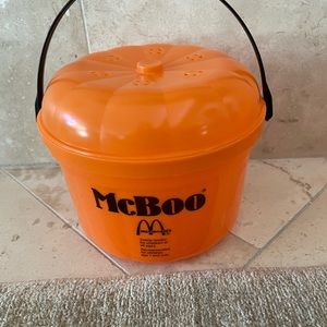 Vintage McDonalds Halloween happy meal pail